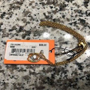 Kurt Geiger London Evil Eye Pendant Necklace LGBT Rainbow